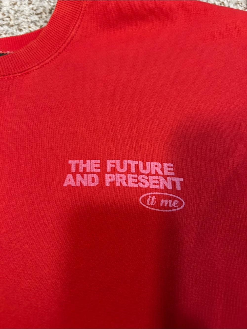wild fable Red 'Keep Dreaming' Graphic Crewneck Sweatshirt - Picture 3 of 5